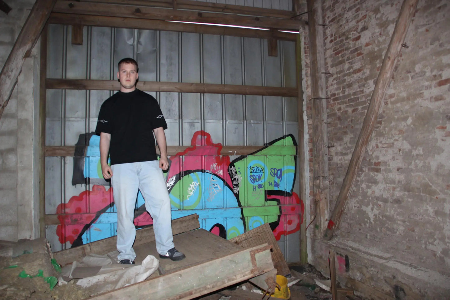 FIRST DAY OUT - SPECTRUM TEE (BLACK) - SPECTRUM